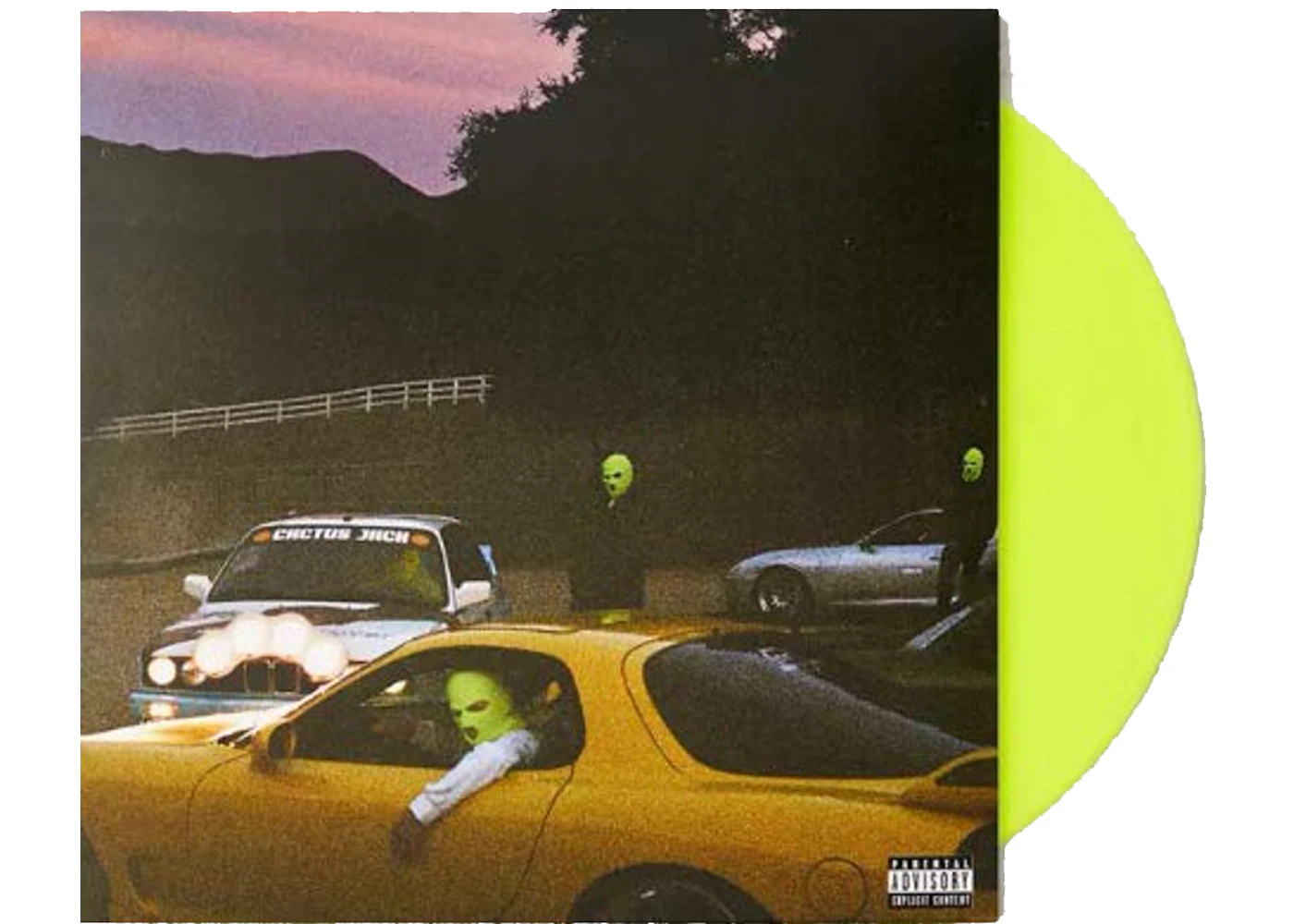 Travis Scott JACKBOYS Exclusive Limited Edition Colored LP Vinyl