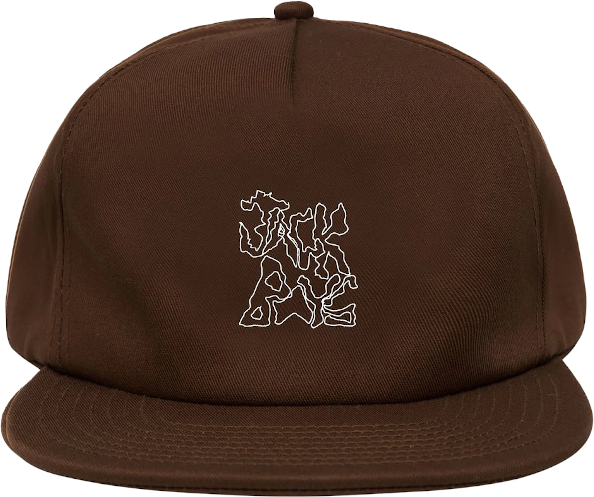 Travis Scott JACKBOYS Logo Hat III Brown Men's - FW19 - US