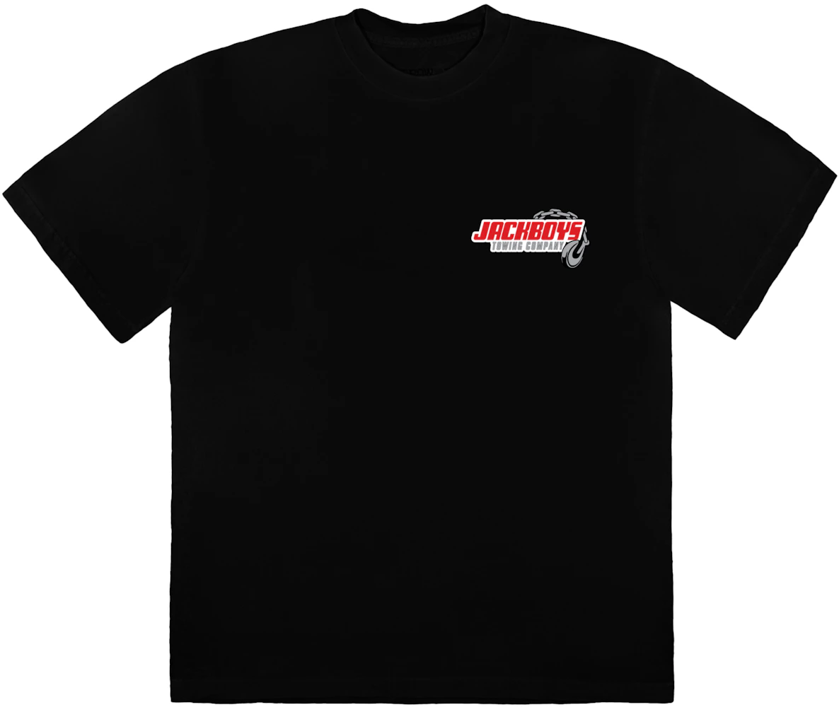 Travis Scott JACKBOYS Repo T-Shirt Black Men's - FW19 - US
