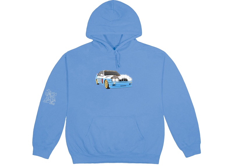 Travis Scott JACKBOYS Vehicle Hoodie Blue Men's - FW19 - US