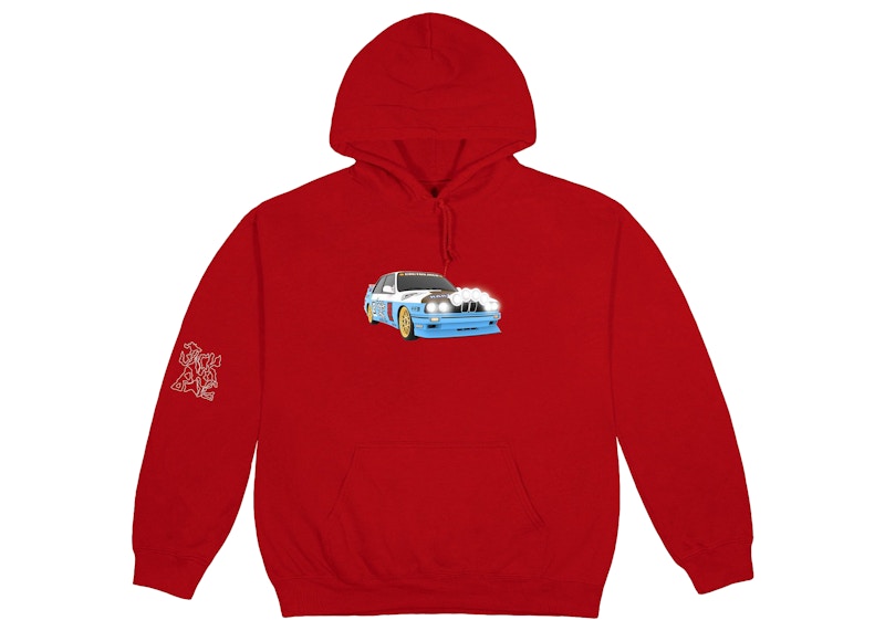 Travis Scott JACKBOYS Vehicle Hoodie Red