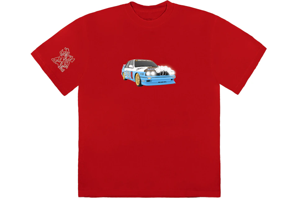 Travis Scott JACKBOYS Vehicle T-Shirt Red