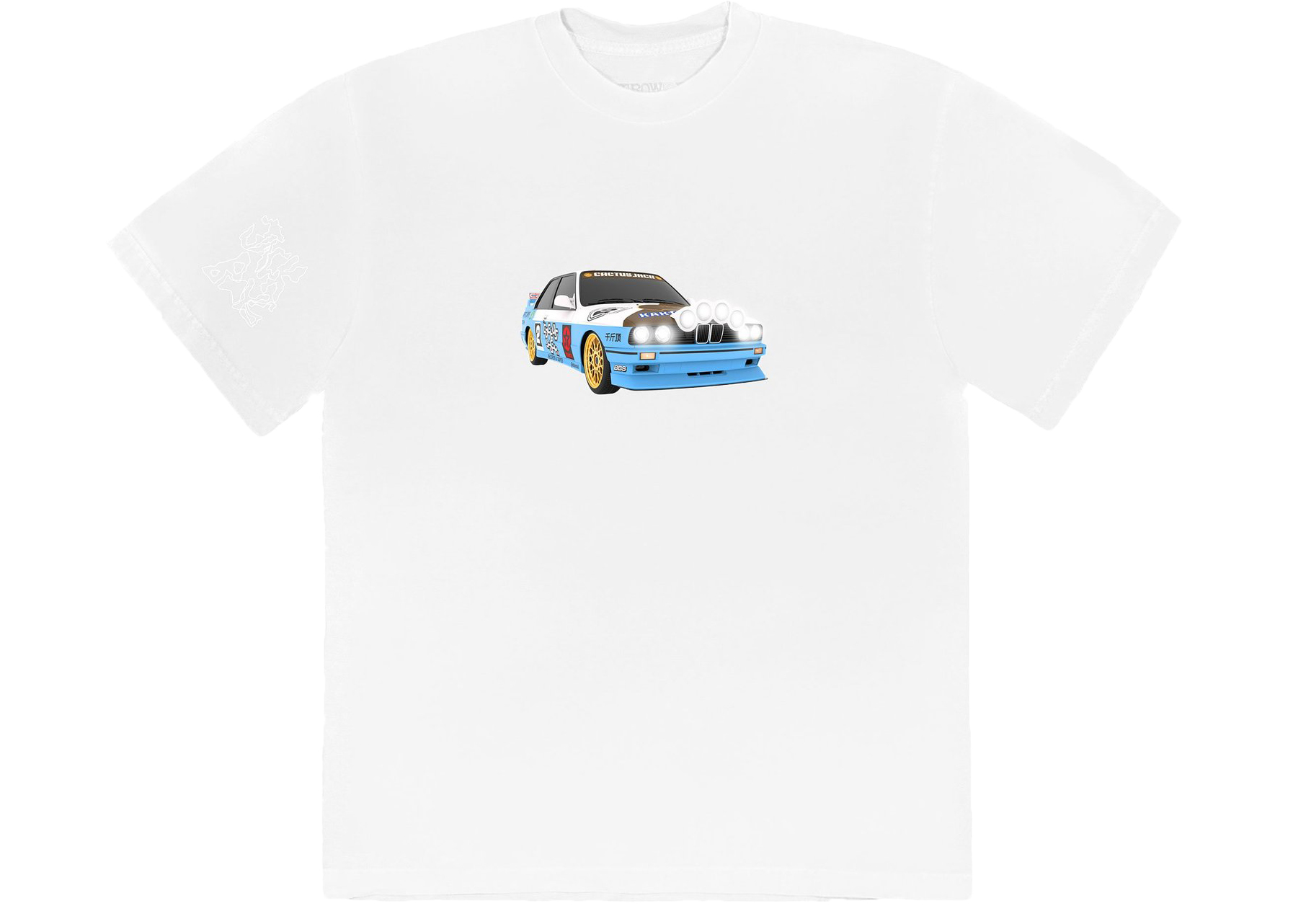 Travis Scott JACKBOYS Vehicle T-Shirt White