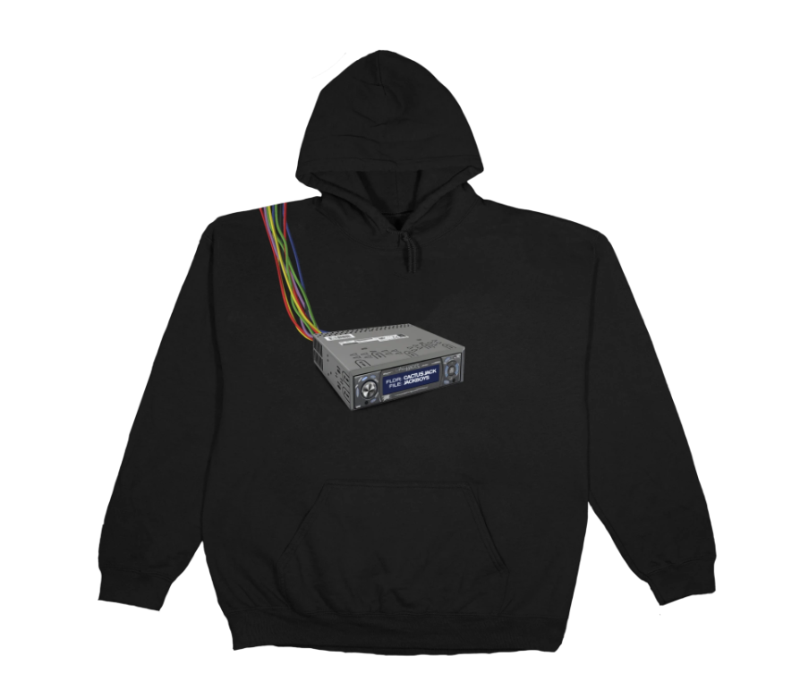 nike black cord hoodie