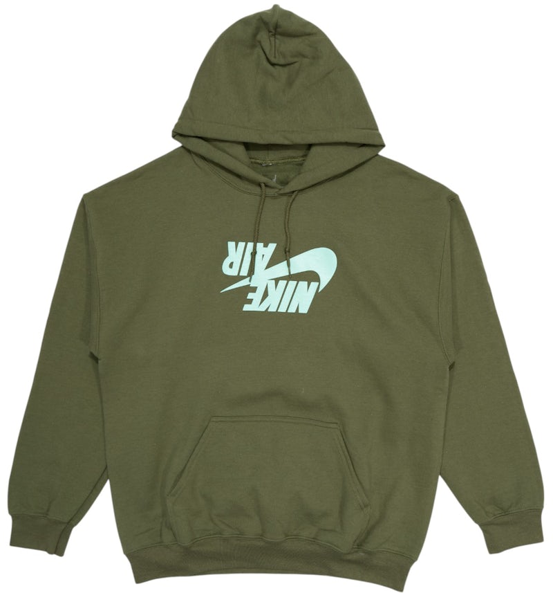 Hoodie Travis Scott Jordan Cactus Jack Highest en verde oliva