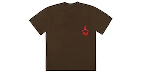 Camiseta Travis Scott Jordan Cactus Jack Highest en marrón