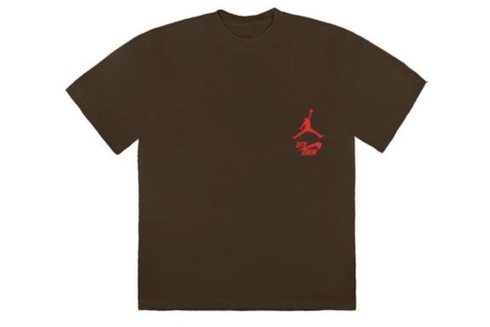Travis Scott Jordan Cactus Jack Highest T Shirt Brown