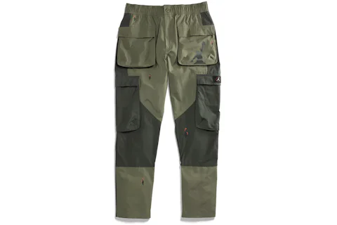 Travis Scott Jordan Cargo Pant Olive Men's - FW19 - US