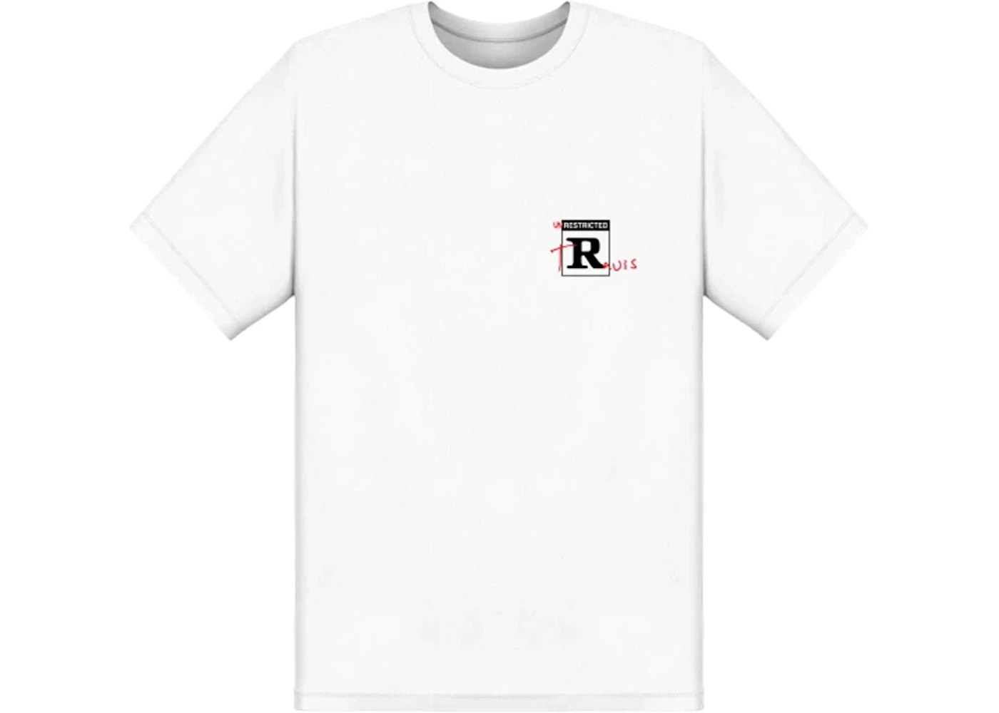 Travis Scott Look Mom I Can Fly Tee White Men s US