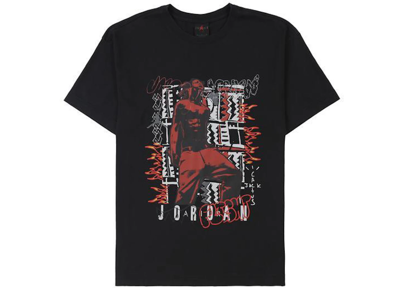 Mj travis scott tee sales