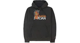 Mj travis scott top fleece hoodie black