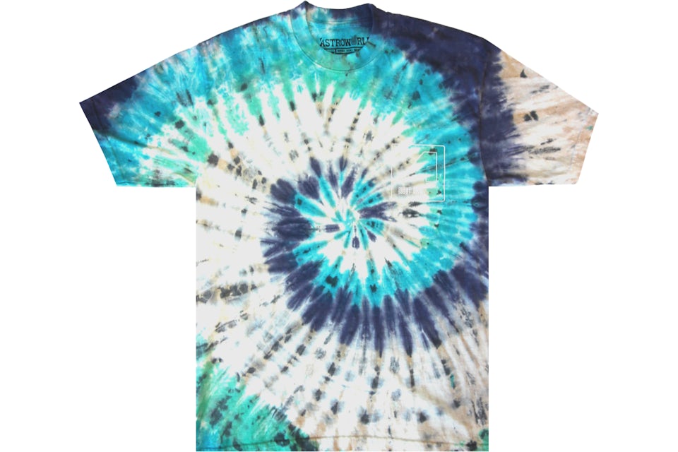 Tie dye astroworld sweatshirt sales