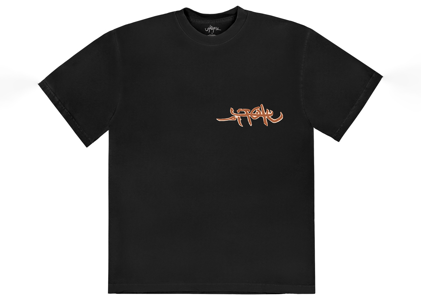 Travis Scott Utopia Manuscript Tee Black Men's - SS23 - US