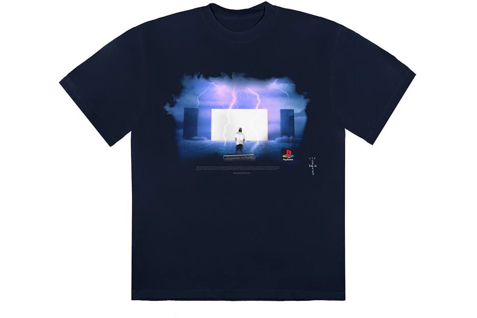 Travis Scott Monolith Night T-shirt Black
