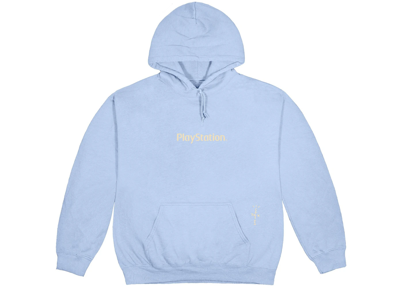 Travis Scott Motherboard I Hoodie Light Blue Men's FW20 US