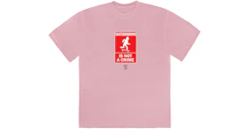 Travis Scott Not A Crime T-Shirt I Pink