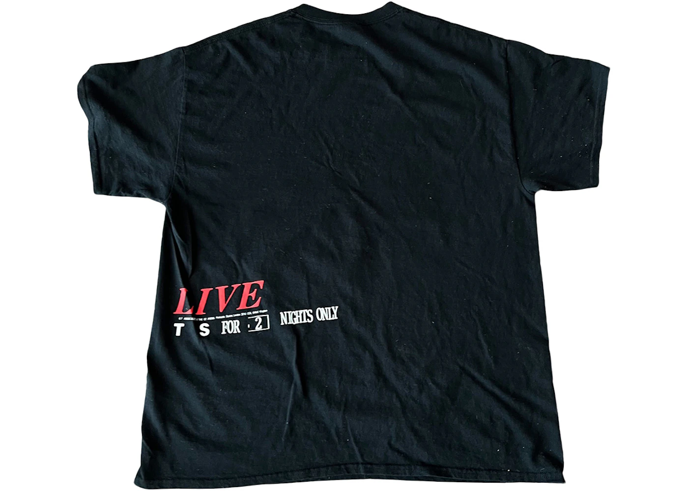 Travis Scott O2 Union jack T-shirt Black Men's - US