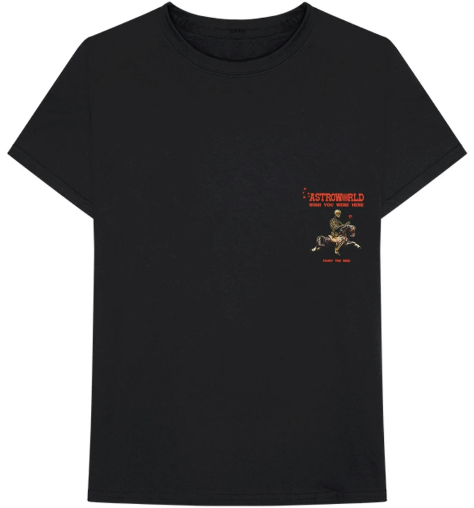 Travis Scott Season Pass T-Shirt Black