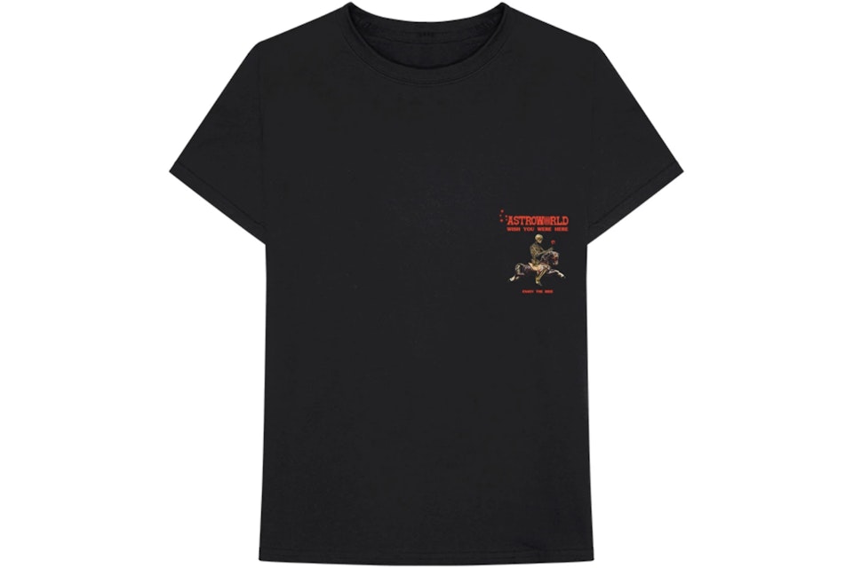 Travis Scott Season Pass T-Shirt Black