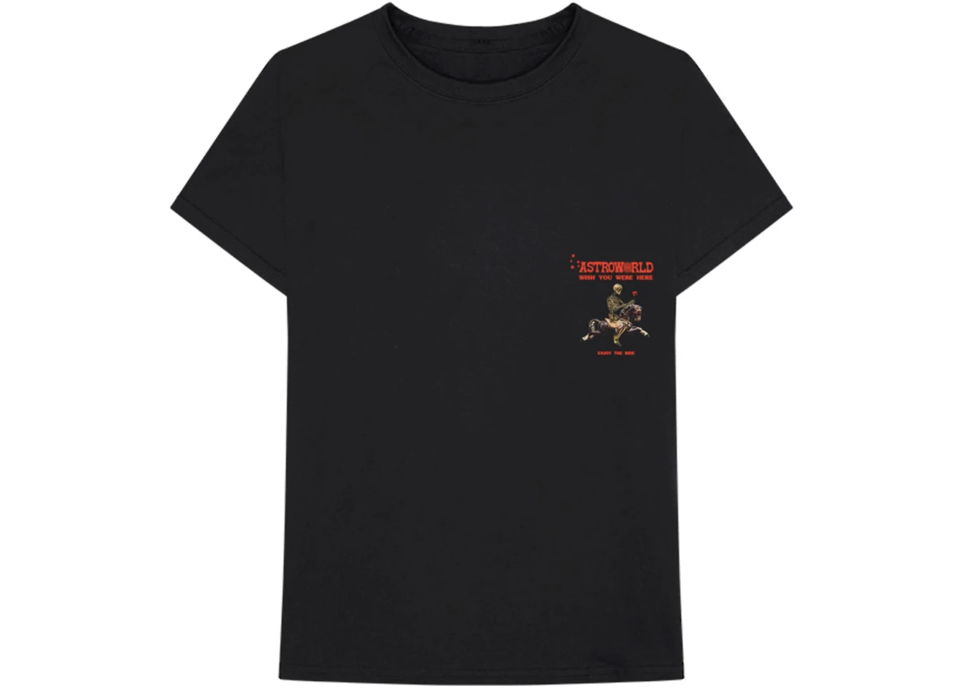 Travis Scott Season Pass T-Shirt Black