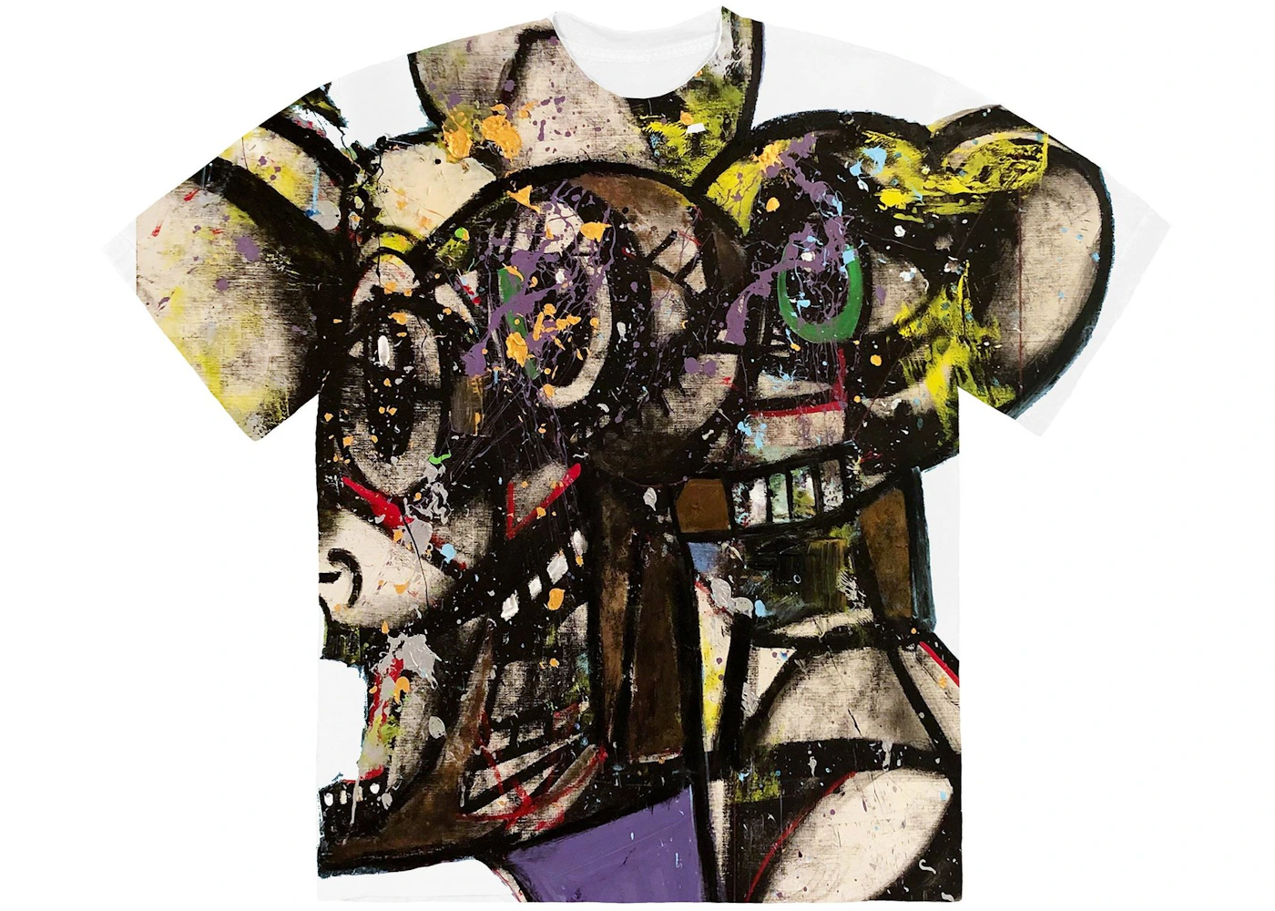 Travis Scott Portrait of Travis T-Shirt Black Men's - FW20 - US