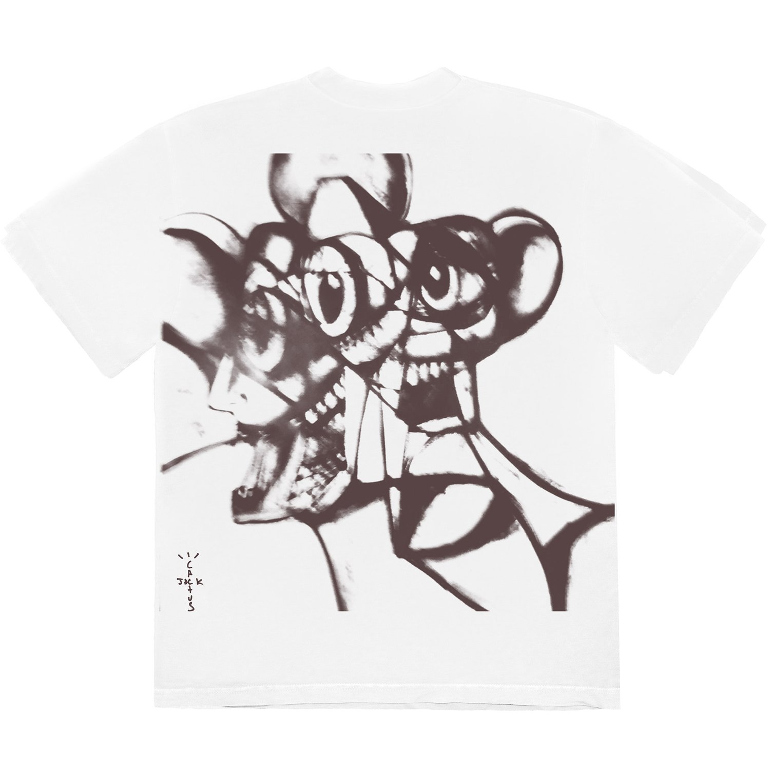 Travis Scott Portrait of Travis WIP T-Shirt White Men's - FW20 - US