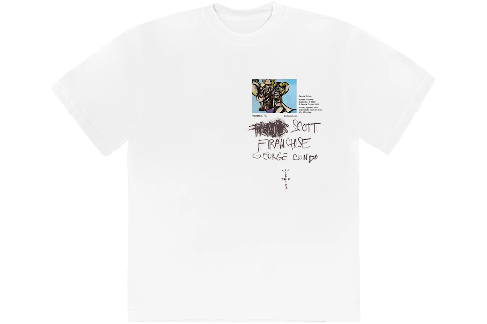 Travis Scott Portrait of Travis WIP T-Shirt White