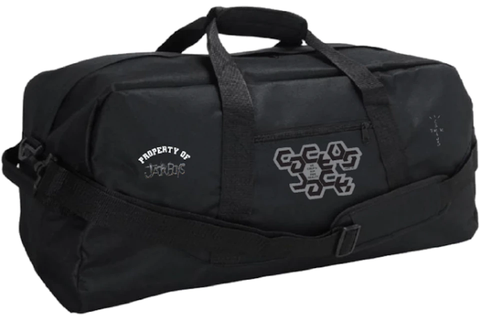 Travis Scott Jack Boys Property of Duffle Bag Black
