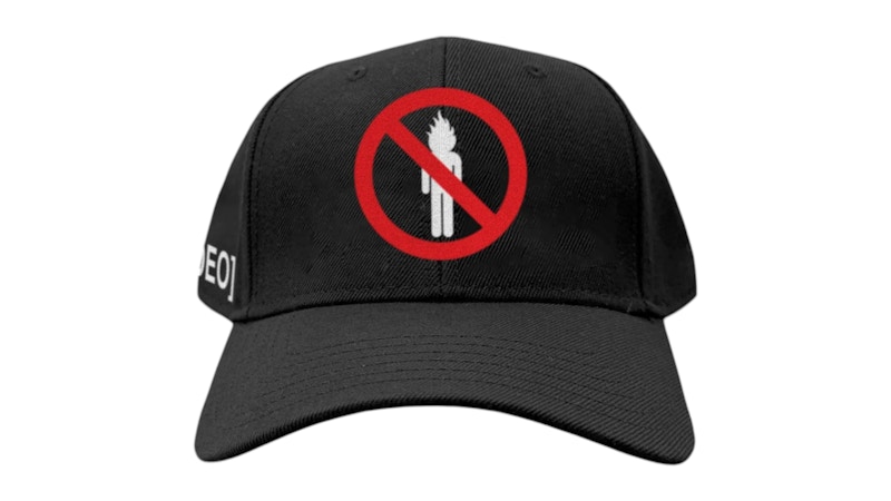 Travis Scott Rodeo 10 Years La Flame Hat Black