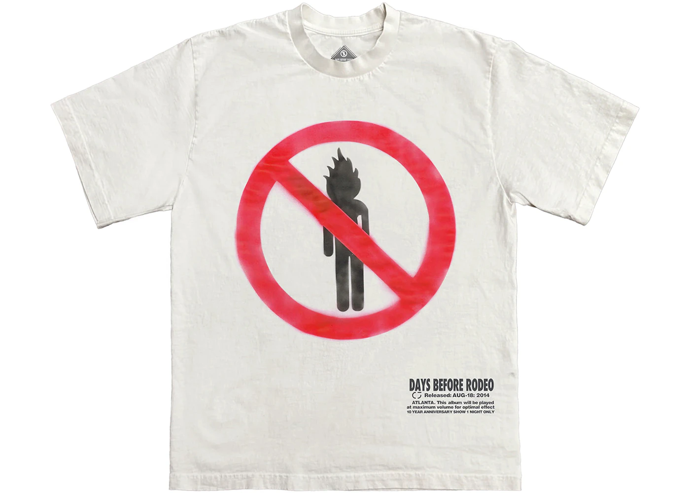 Travis Scott Rodeo Tee White Men's FW24 US1