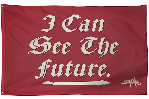 Travis Scott Ver El Futuro Bandera Multicolor