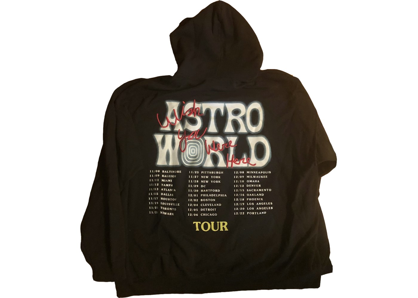 Travis Scott Sicko Mode Hoodie Black - SS19