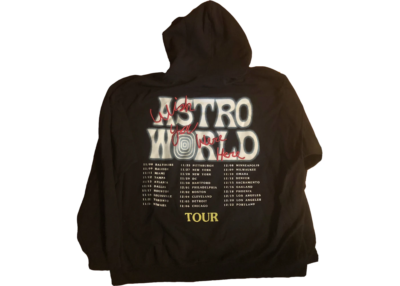 Travis Scott Sicko Mode Hoodie Black