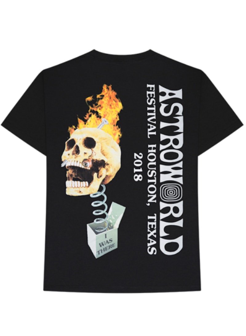 travis scott skull t shirt