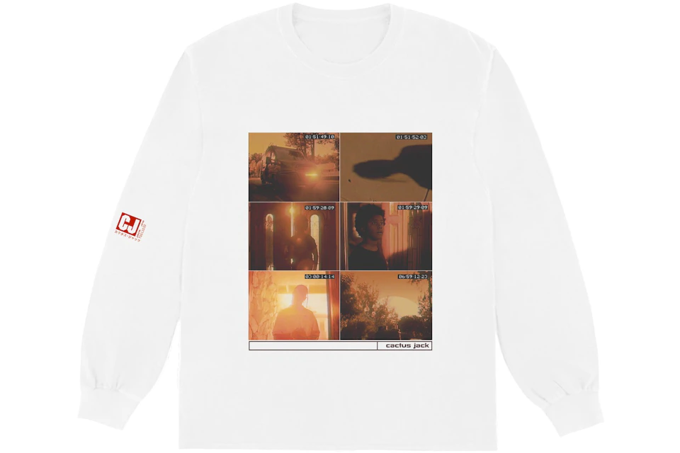 Travis Scott Something's Coming I L/S T-shirt White