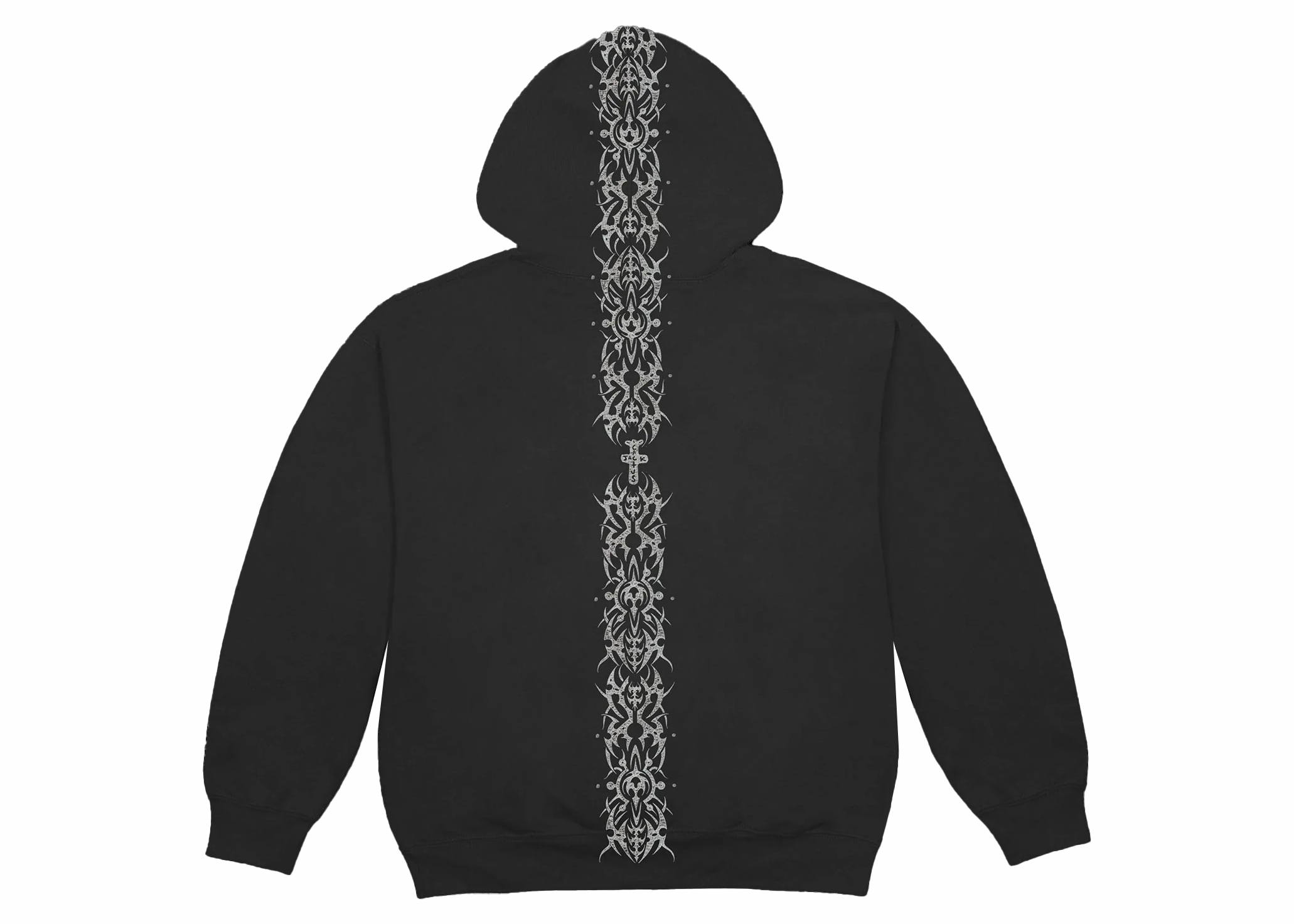 Travis Scott Studded Pullover Hoodie Black