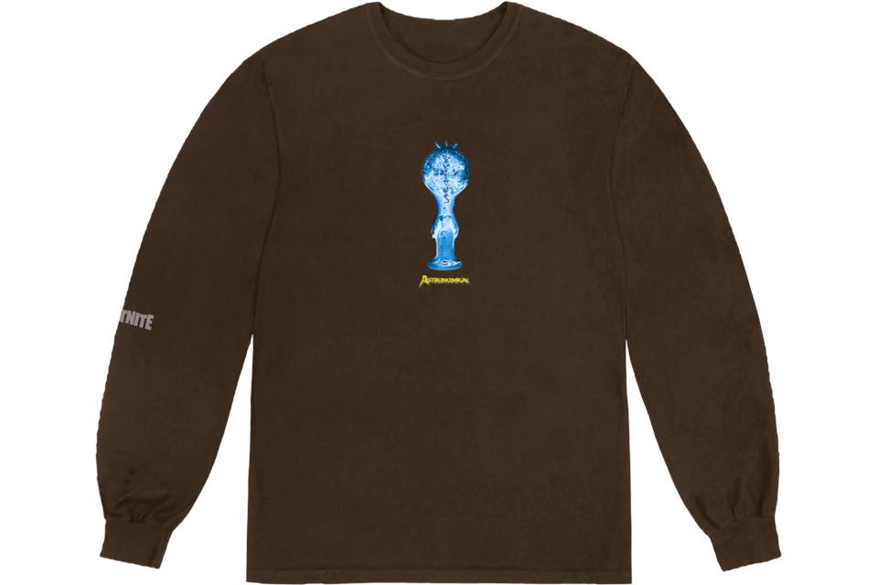 Travis Scott T-3500 Beam L/S Tee Bleached Black