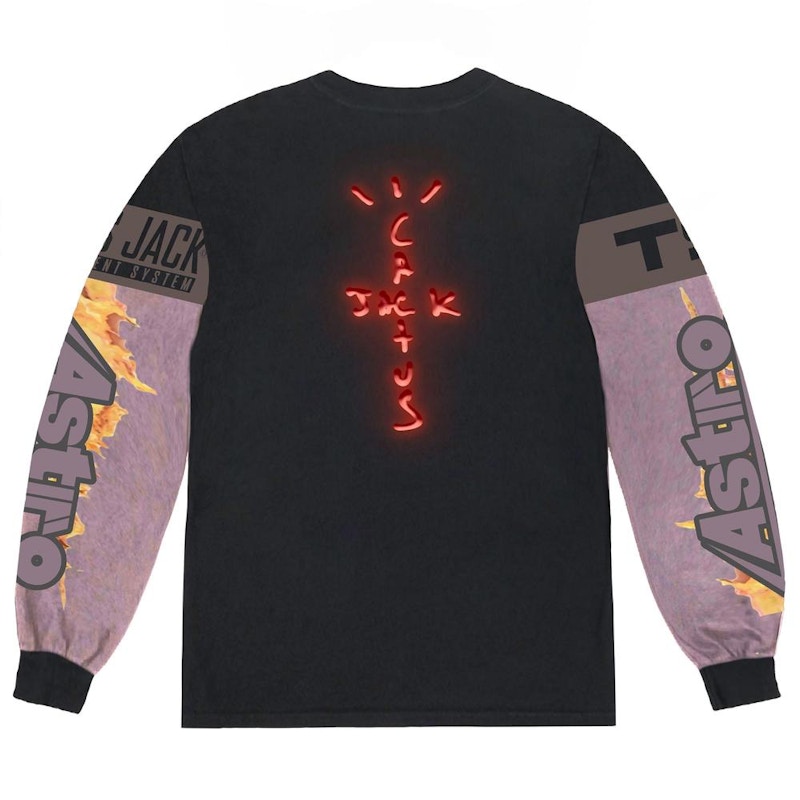 Travis Scott The Scotts Cj Gaming I L/S Jersey Black/Multi Men's