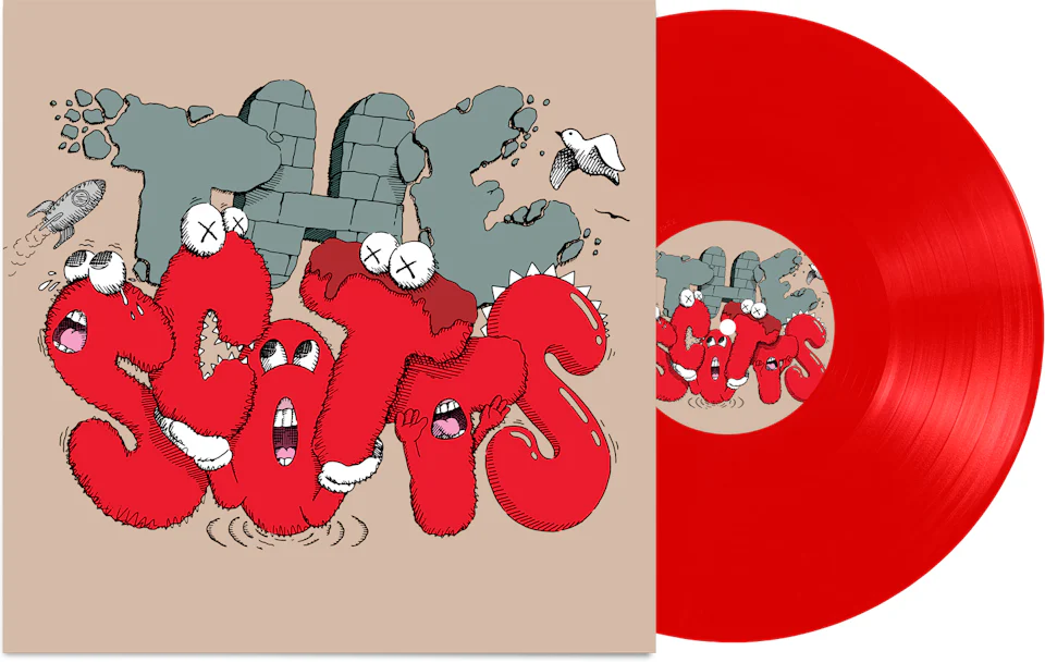 Travis Scott The Scotts KAWS II 12 Red Vinyl - US