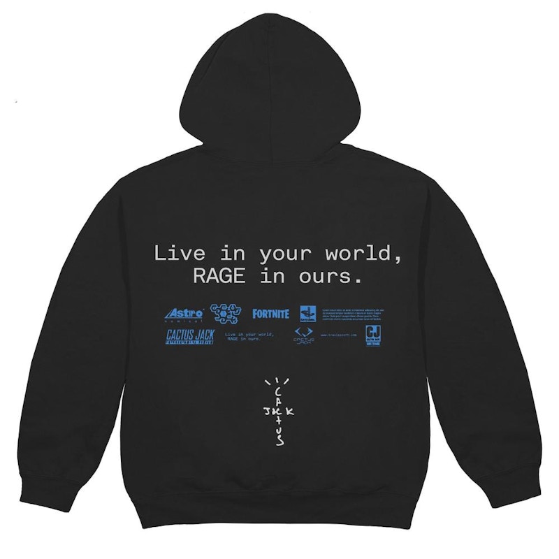 Travis Scott The Scotts World Hoodie Black Men s SS20 US