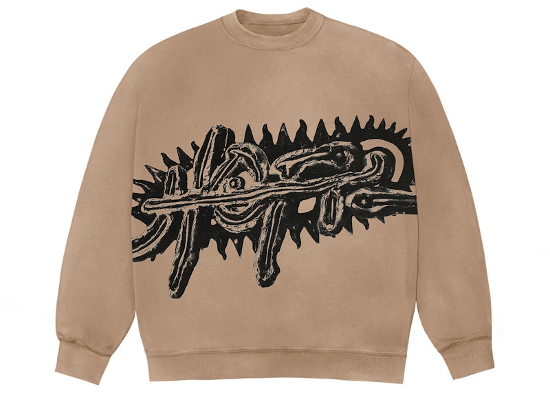 Travis Scott Utopia A3 Crewneck Light Brown Men's - FW23 - US