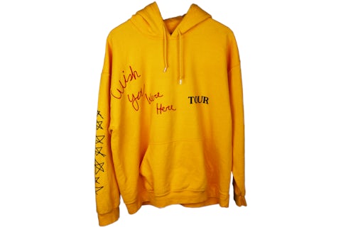 Travis Scott Tour Hoodie Yellow Men s SS19 US