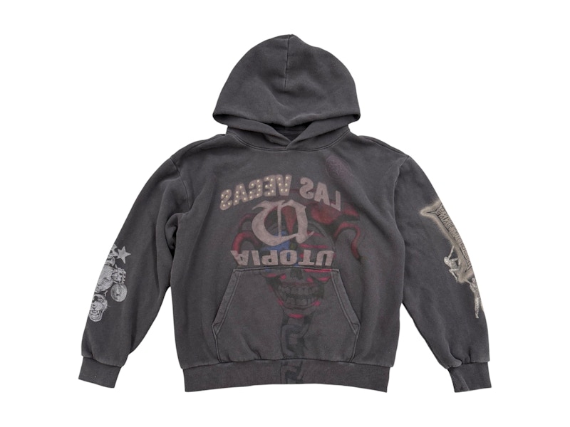 Pre-owned Travis Scott Men's Utopia Annihilator Hoodie In Black