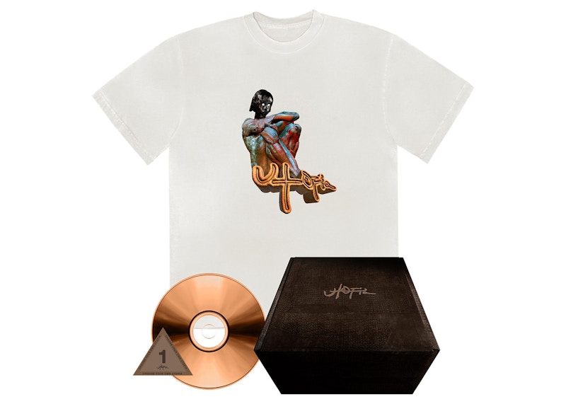 Tシャツ/カットソー(半袖/袖なし)Travis Scott UTOPIA グッズTシャツ