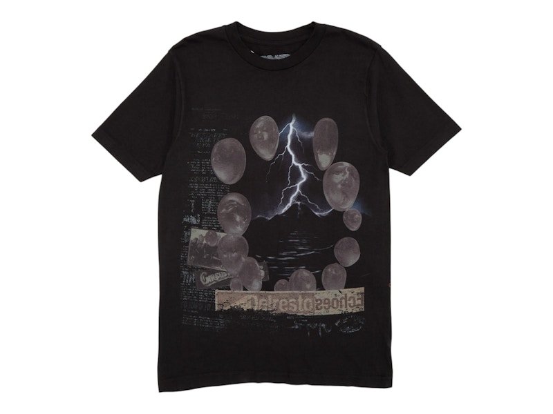 Pre-owned Travis Scott Men's Utopia Echoes Circus Maximus Tee Shirt In Black