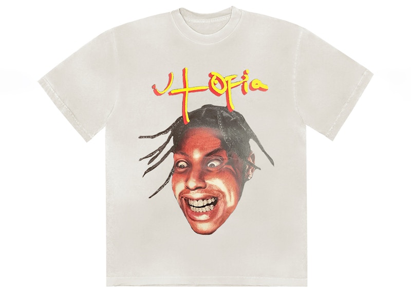 Travis Scott Utopia III Tee White