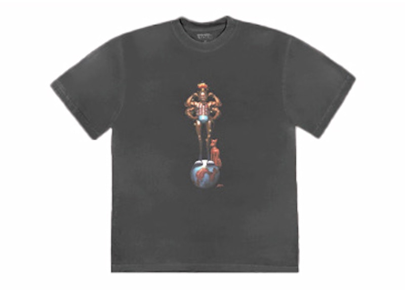 Travis Scott Utopia Is In Seattle T-shirt Black メンズ - FW23 - JP