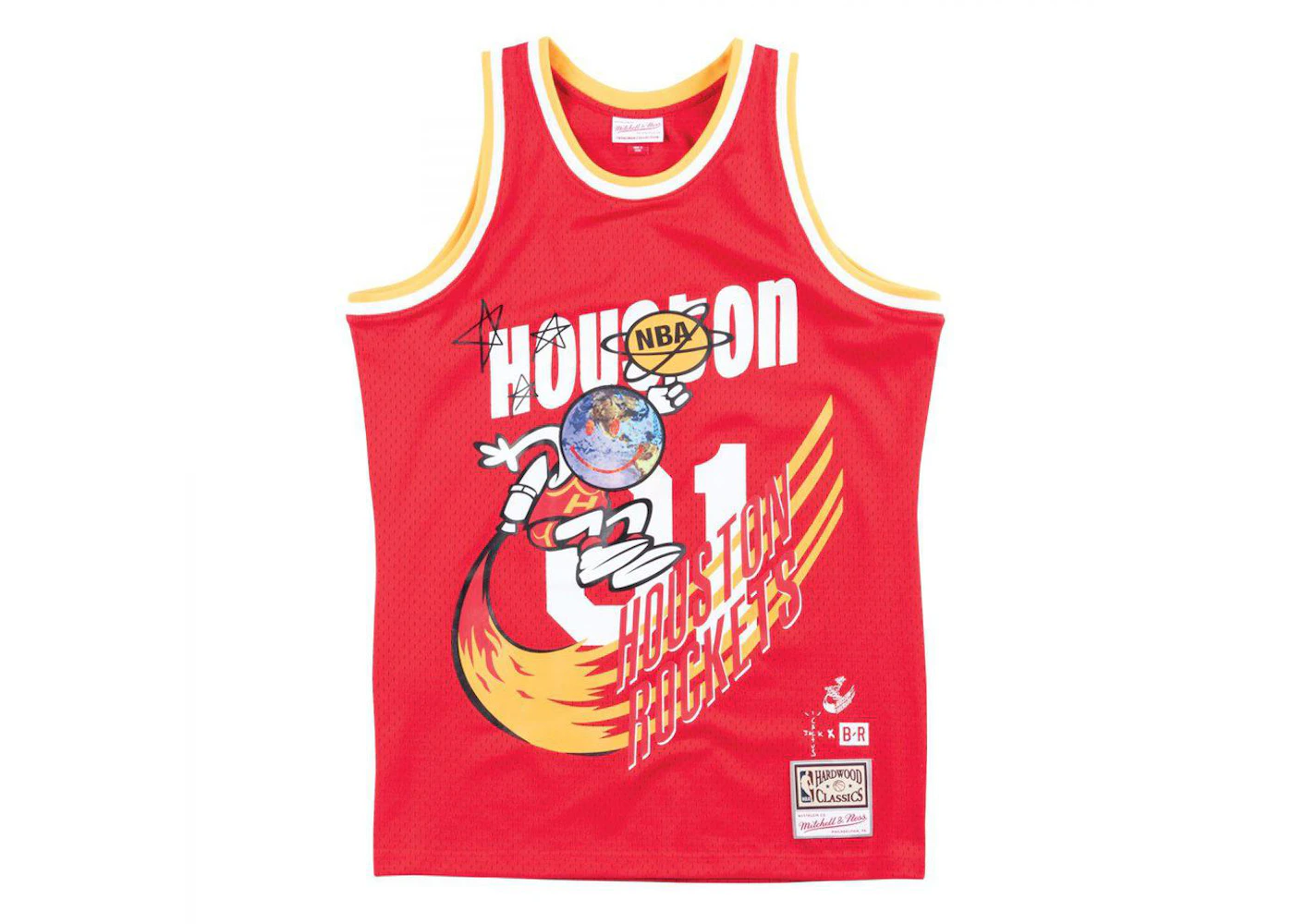Travis scott top jersey rockets
