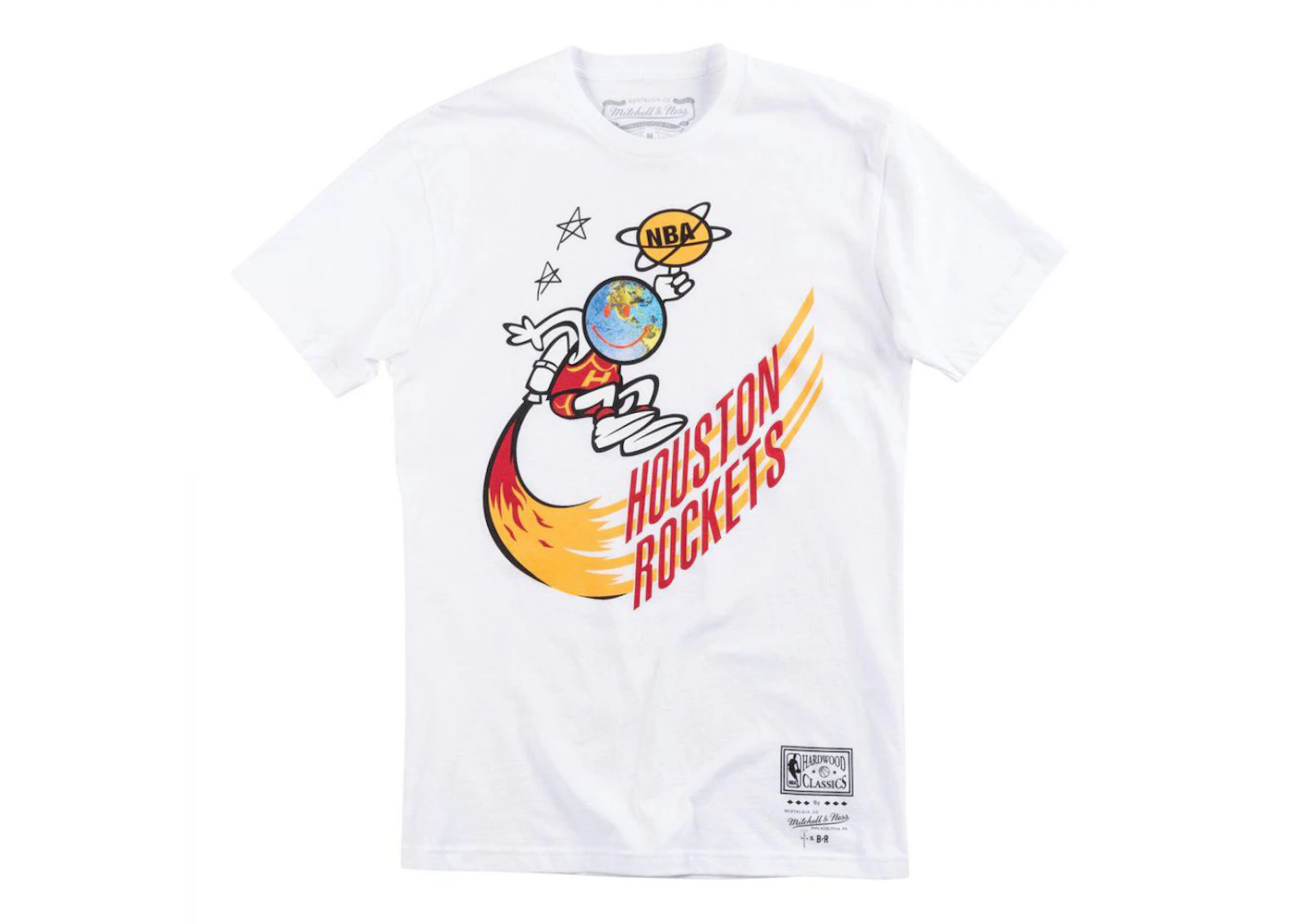 Travis Scott x BR x Mitchell Ness Rockets Tee White Men s SS19 US