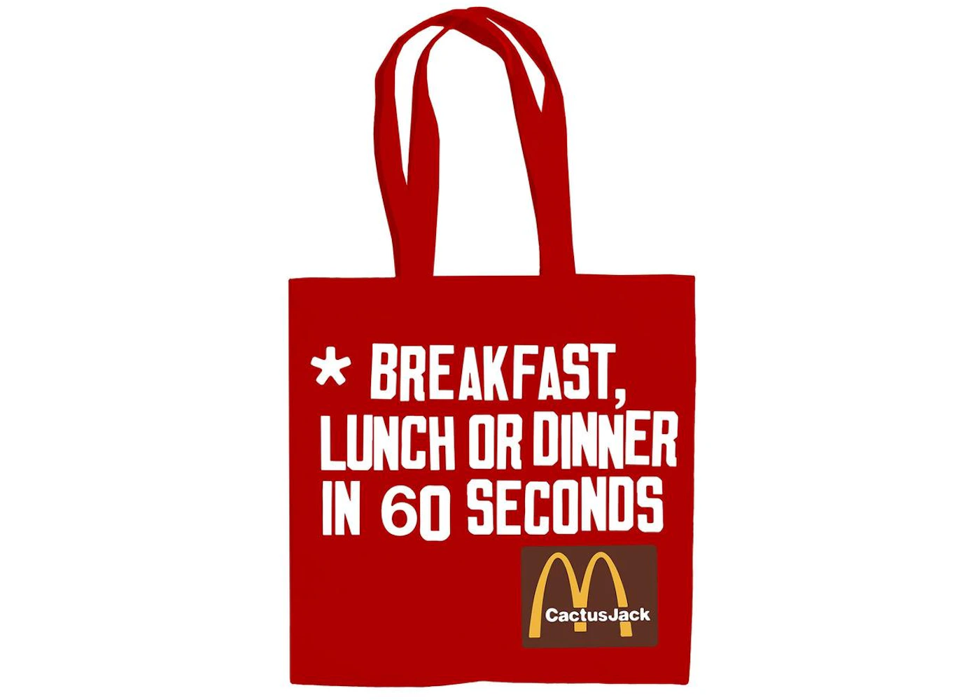 Travis Scott x CPFM 4 CJ 60 Seconds Tote Red - FW20 - US